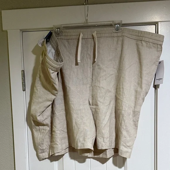 Goodfellow & Co Natural Linen Trousers - Picture 1 of 6